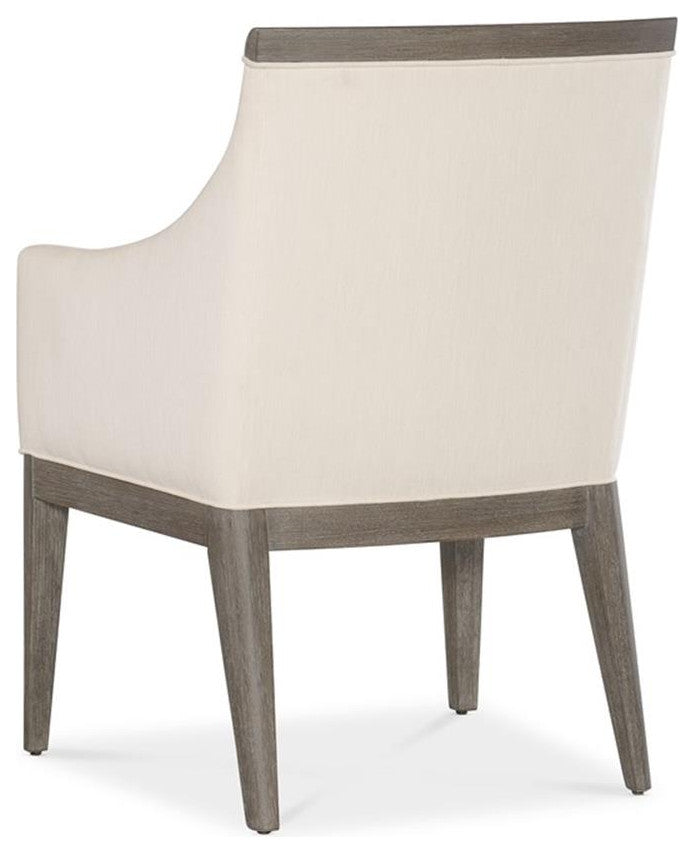 Modern Mood Fabric Upholstered Arm Chair in Brown by Hooker Furniture