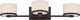 Nuvo 3-Light Halogen Venetian Bronze Celine Vanity and Wall Light Fixture