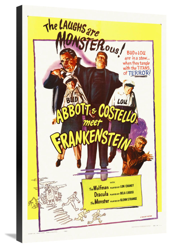 Abbott and Costello, Meet Frankenstein, 02, 23x36