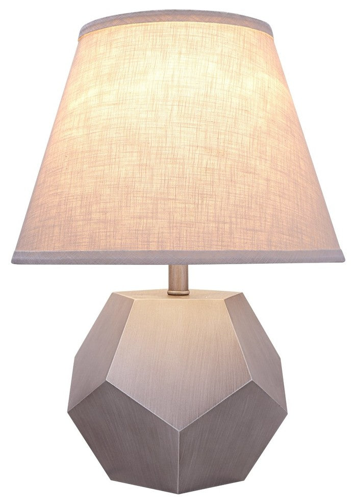 40179-11, 17" Metal Table Lamp, Painted