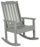 Lehigh Rocking Chair Set With Side Table, Coastal Teak