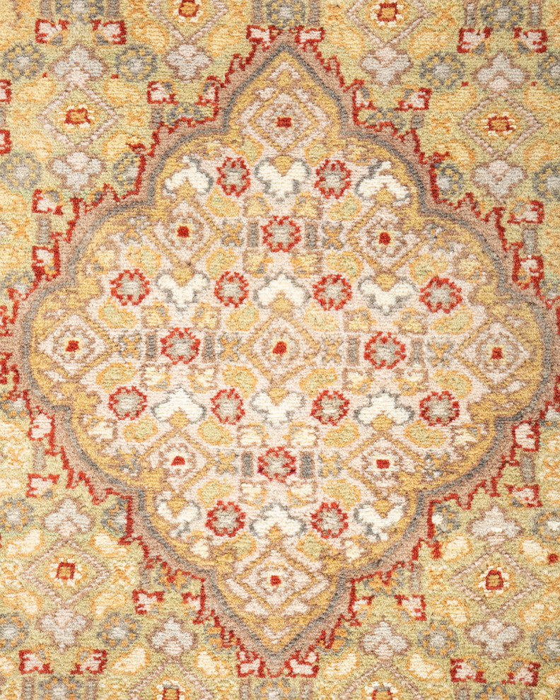 Mogul, One-of-a-Kind Hand-Knotted Area Rug Red, 8'2"x9'10"