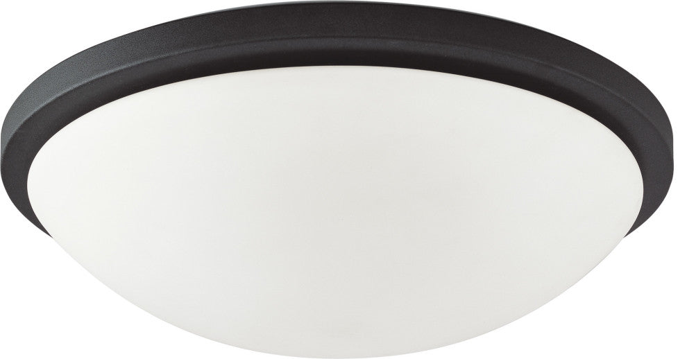 Nuvo Black LED 17" Flush Mount