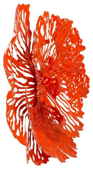 Flower Wall Art, Coral, Small
