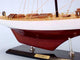 Wooden Columbia Limited Model Sailboat Decoration, 35"