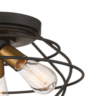 Jax Flushmount, Vintage Bronze