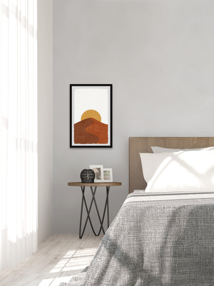 "Sunrise Ridge" Framed Painting Print, 16x24