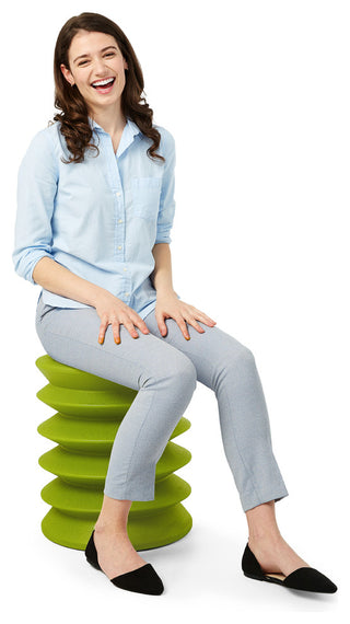 ErgoErgo Adult Stool, Apple Green