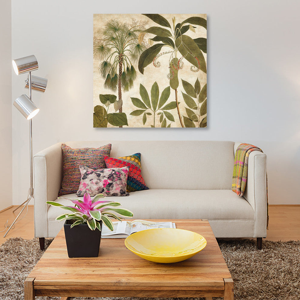 "Palm Persuasion II" by Chris Donovan, Canvas Print, 37"x37"