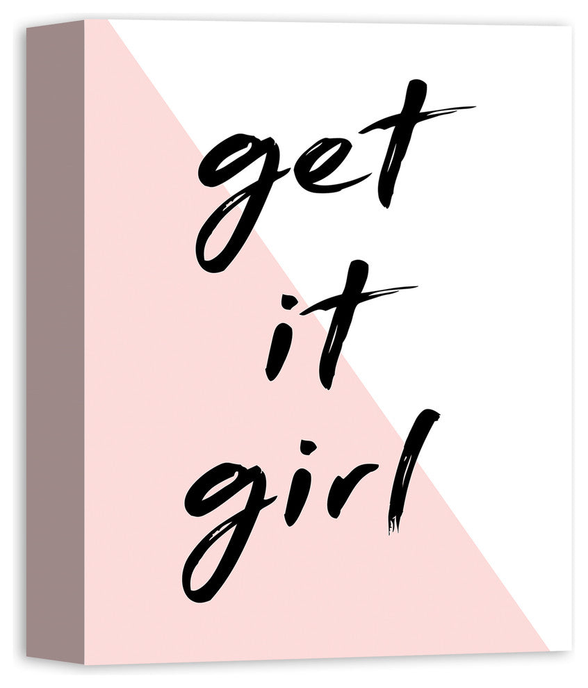 Get It Girl 11x14 Canvas Wall Art