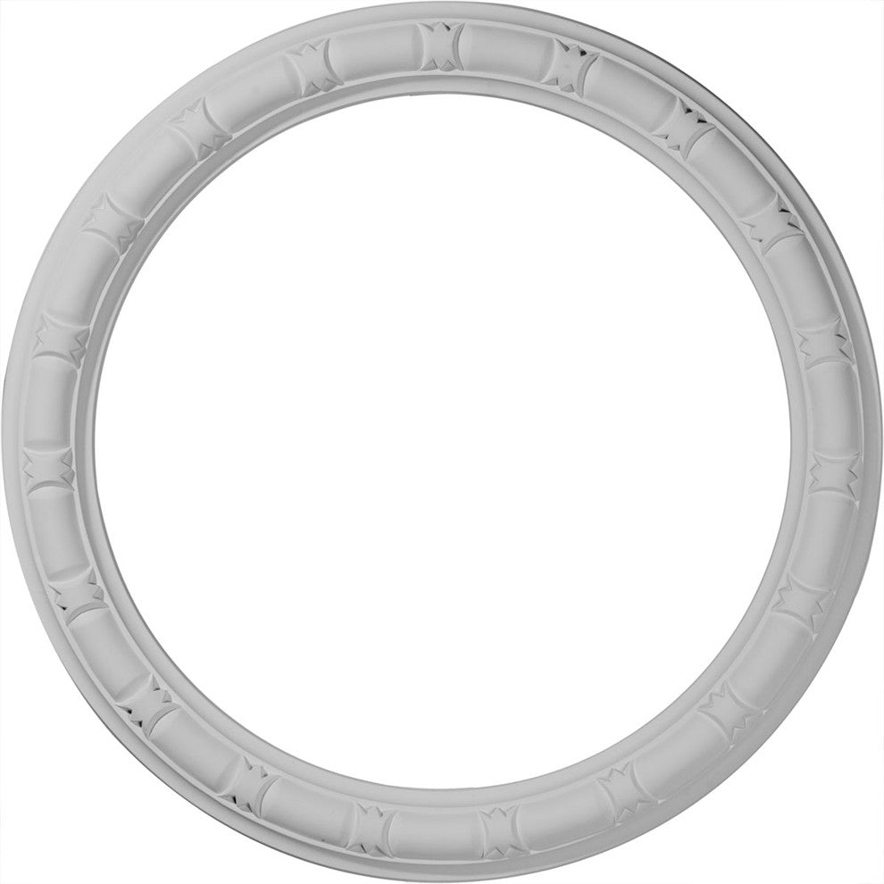 21 3/8"OD x 16 7/8"ID x 2 1/4"W x 1"P Egg & Dart Ceiling Ring