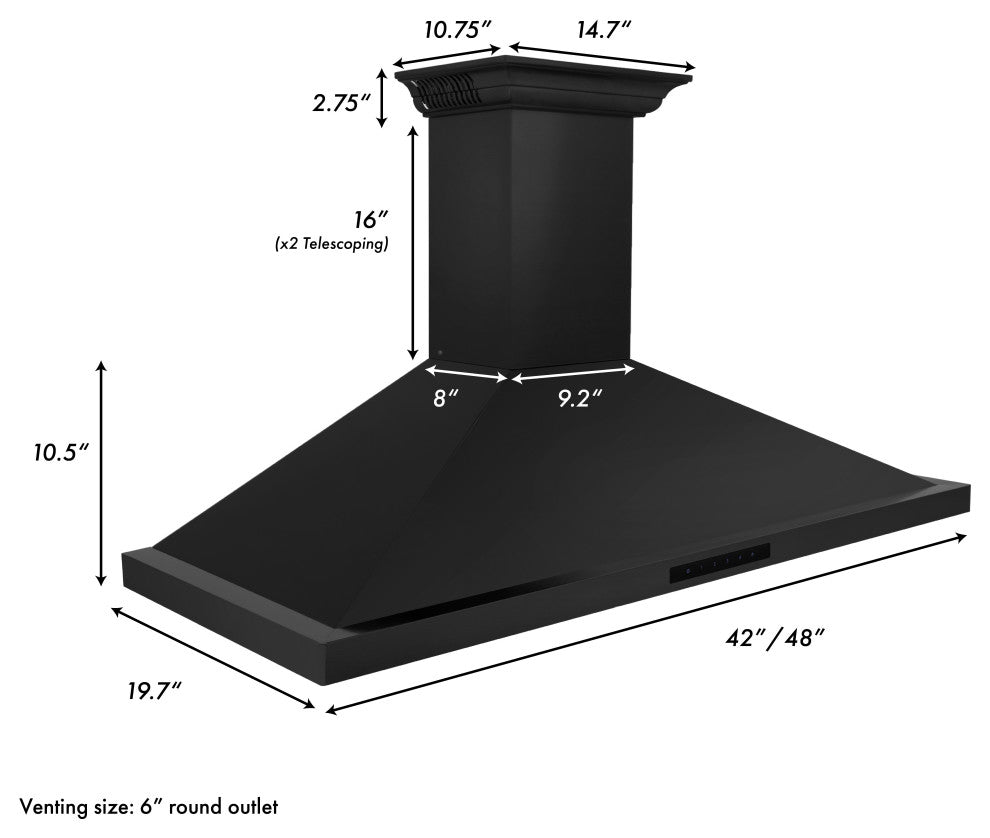 Range Hood With Crown Sound