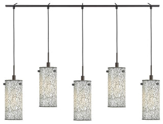 Woodbridge Lighting Tube 5-Light Linear Pendant