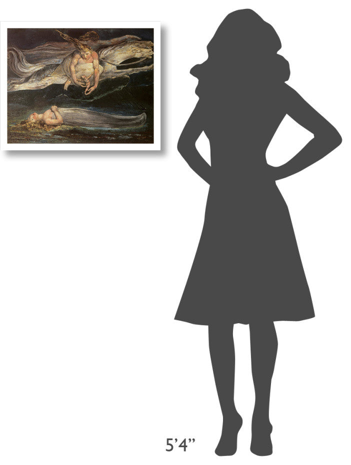 "Divine Comedy: Pity 19th C." Digital Paper Print by William Blake, 24"x19"