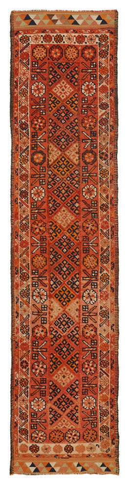 Rug N Carpet - Handmade Turkish 2' 11" x 11' 11" Unique Runner Rug