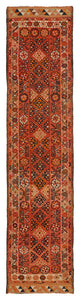 Rug N Carpet - Handmade Turkish 2' 11" x 11' 11" Unique Runner Rug