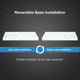 Ove Decors Erika Shower Base Rectangle, White, 54"x36", Side Drain