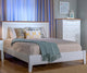 Coastal 2-Drawer Nightstand, Coastal White