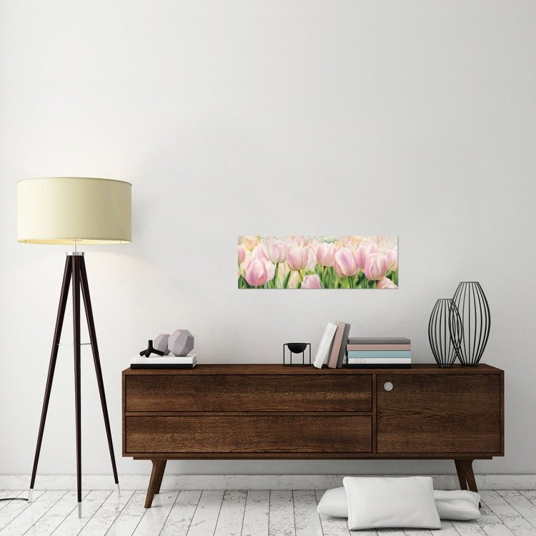 "Primavera" Stretched Canvas Giclee by Luca Villa , 36x12"