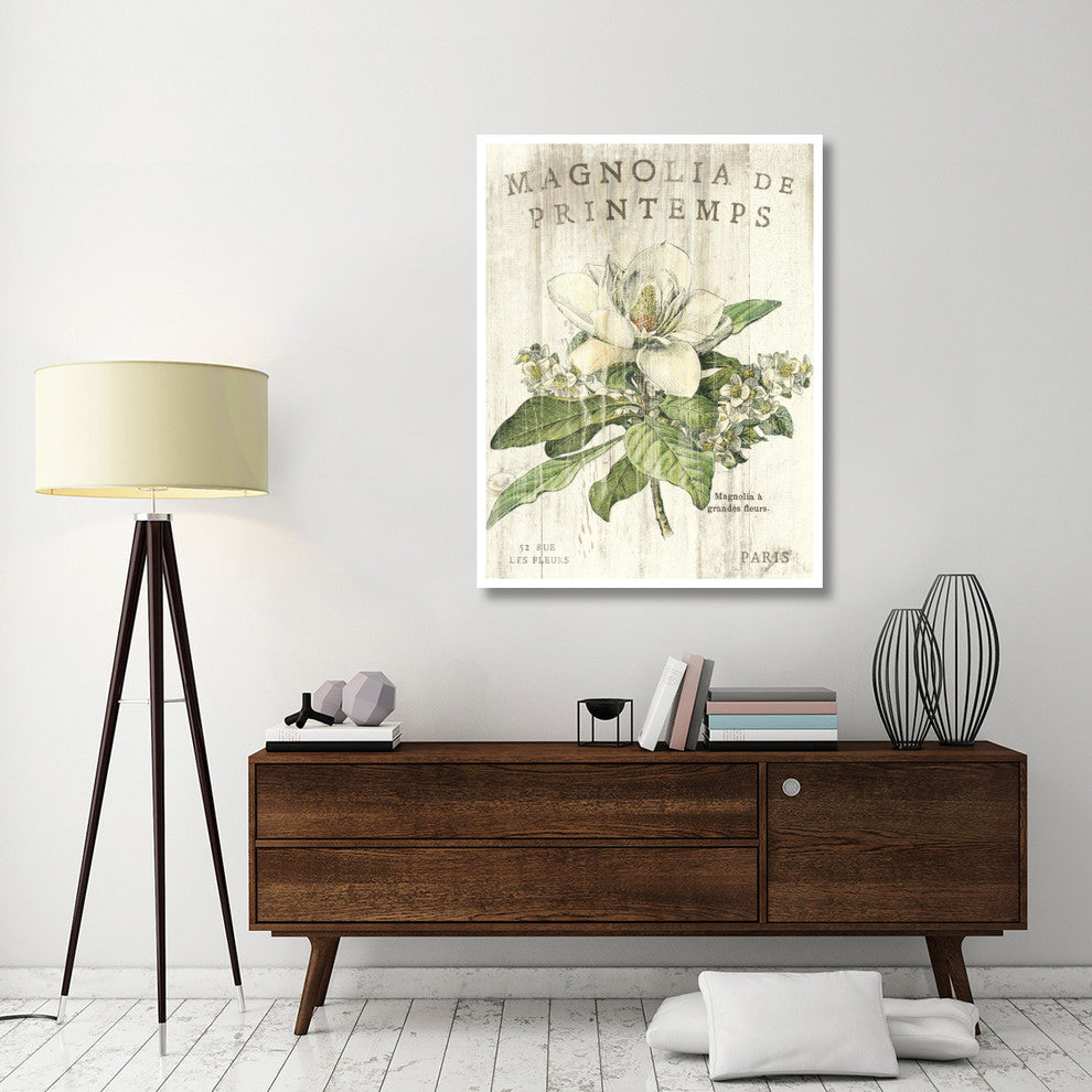 "Magnolia de Printemps" Digital Paper Print by Sue Schlabach, 38"x50"