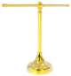 Carolina Guest Towel Stand, Polished Brass