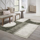 Sadie Geometric Power-Loomed Area Rug, Charcoal/Gray, 3'3"x5'2"