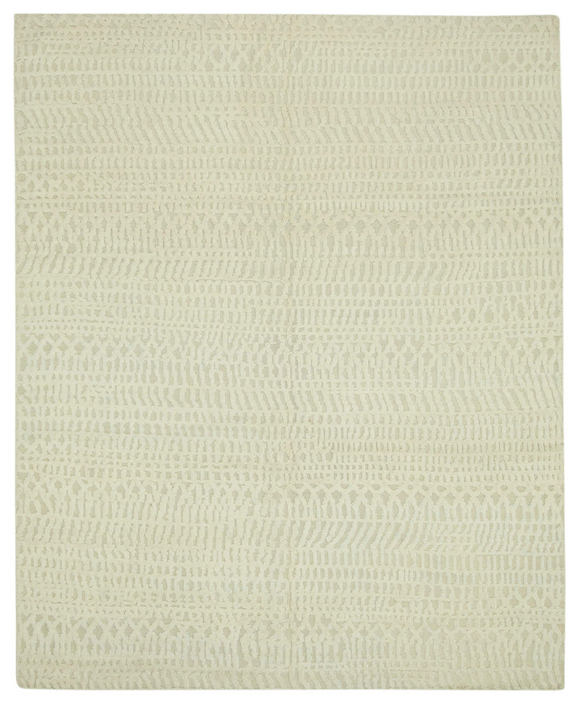 Rug N Carpet - Handmade One-of-a-Kind 8' 0'' x 10' 0'' Moroccan Area Rug