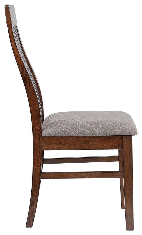 Briarwood Wood Dining Side Chair Mango Oak, Set of 2