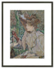 Woman with Gloves, 1891 (oil on cardboard)