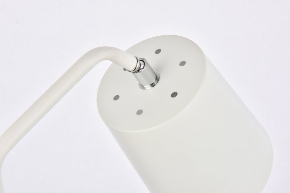 Lena 1-Light White Table Lamp