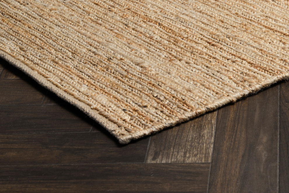 Classic Home Soumak Jute Natural Rug, 9'x12'