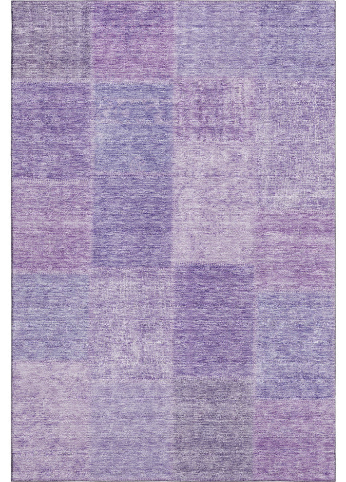 Premium Machine Washable Mayfield AMF664 Lavender 2'6" x 3'10" Rug