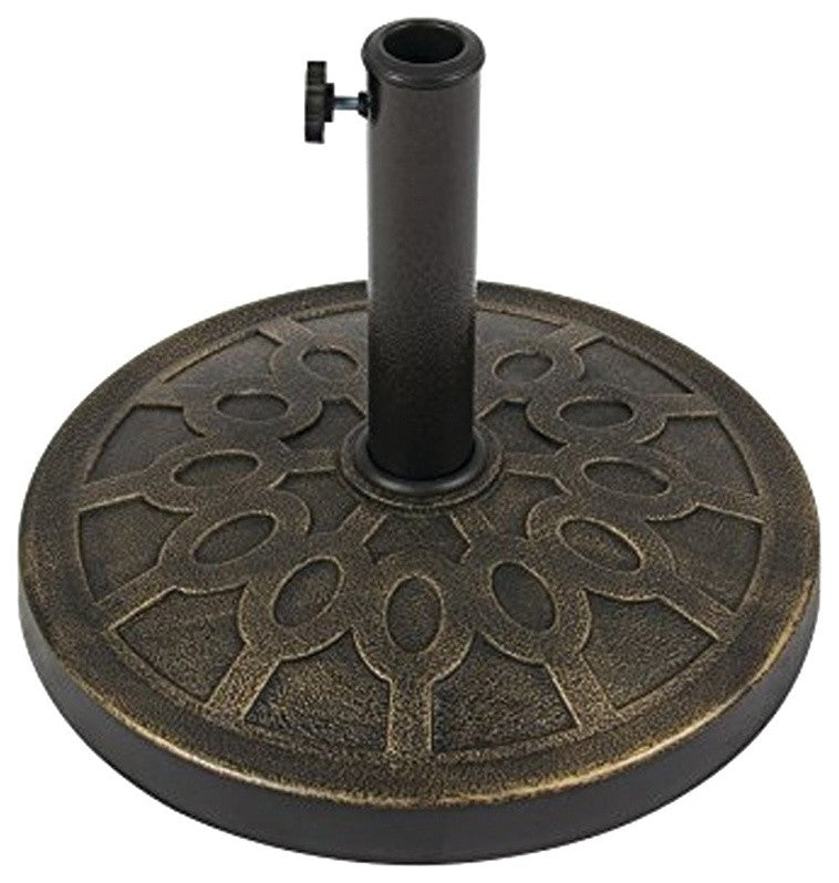 Seasonal Trends 69328 Essential Umbrella Base, Bronze , 12 kg