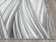 Abani Luna LUN210A Contemporary Grey and Gold Wavy Area Rug