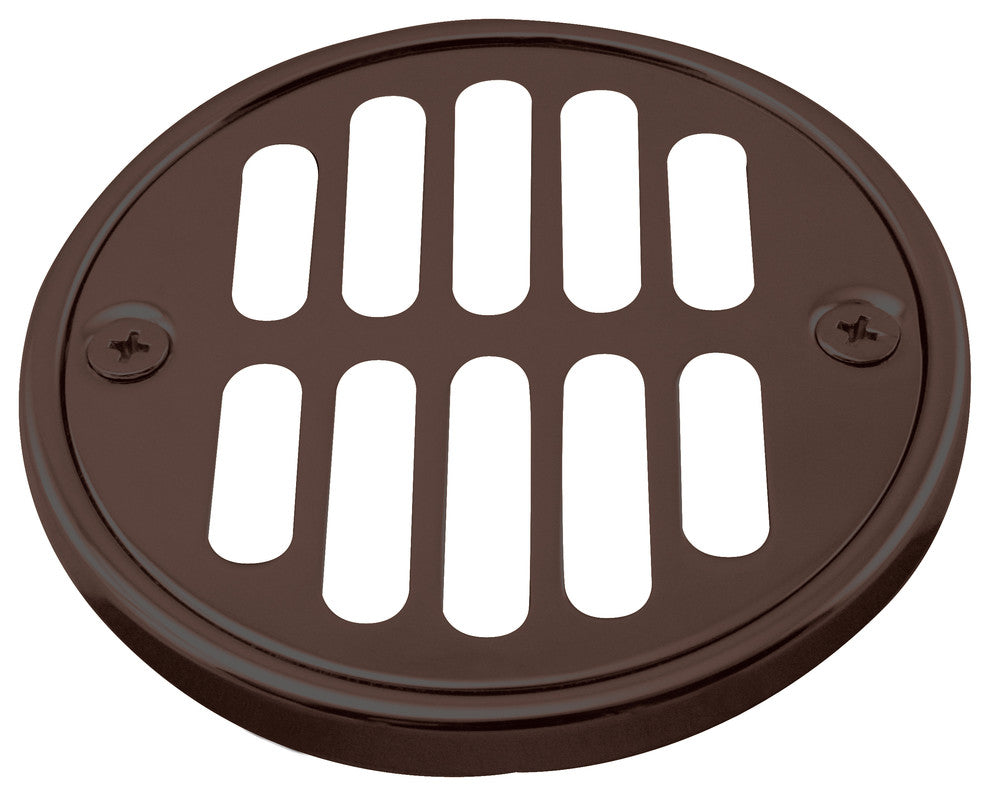 Shower Strainer Set With Screws, Grill and Crown, Oil Rubbed Bronze