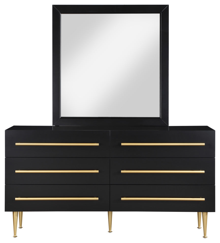 Marisol Dresser, Rich Black Finish
