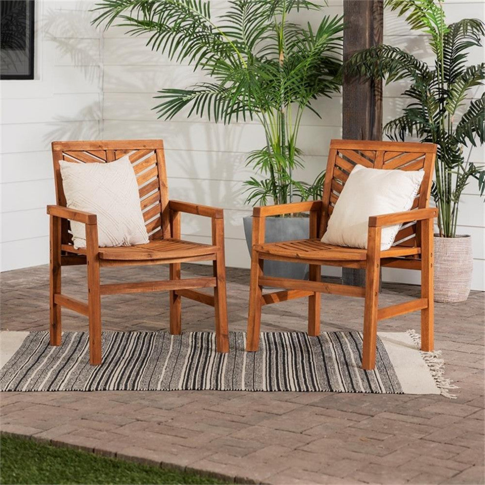 Linon Lorie 5 Piece Tray Table Set Planked Top Compass Design in Navy Blue Wood