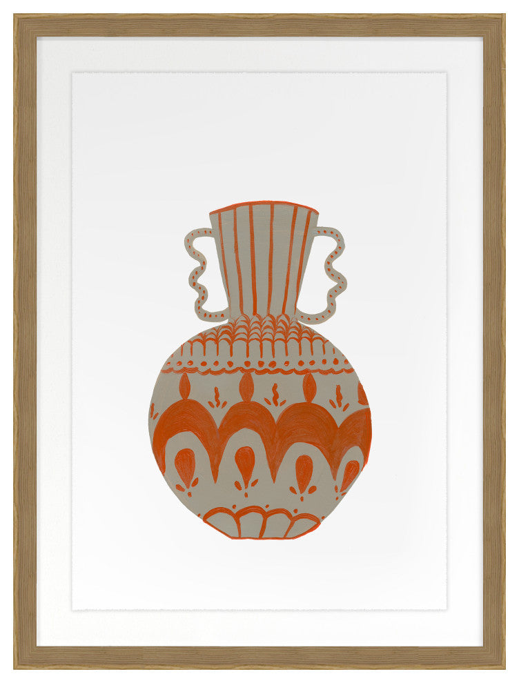 Vessel 5 Fine Art Print, Oak, 24"x18"