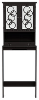 Furniture of America Tara Wood Bathroom Space Saving Cabinet in Cappuccino