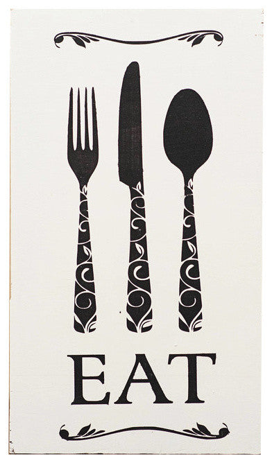 "Eat" Sign