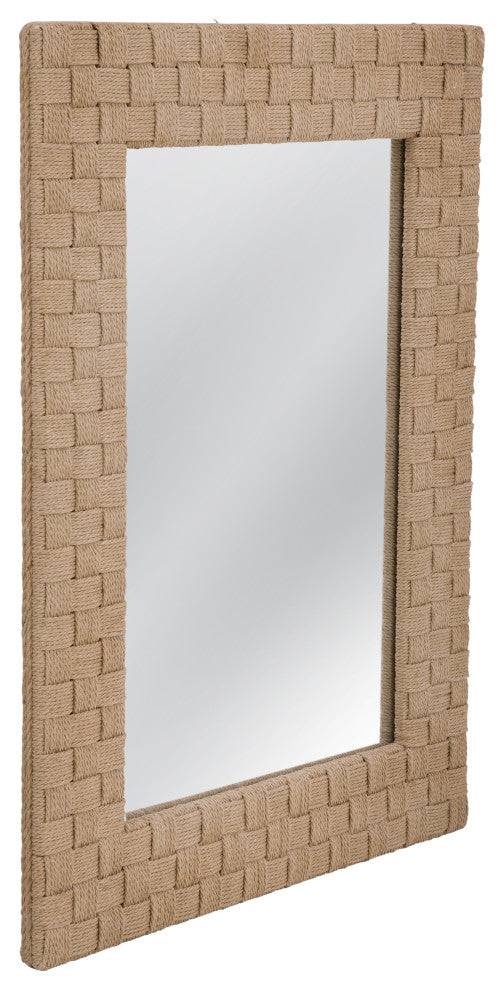 Darlington Wall Mirror - Brown