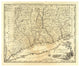 "Connecticut, 1795" Digital Paper Print by Mathew Carey, 38"x32"