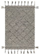 Surya Zanafi Tassels ZTS-2303 8'x10' Rug, Black/Cream