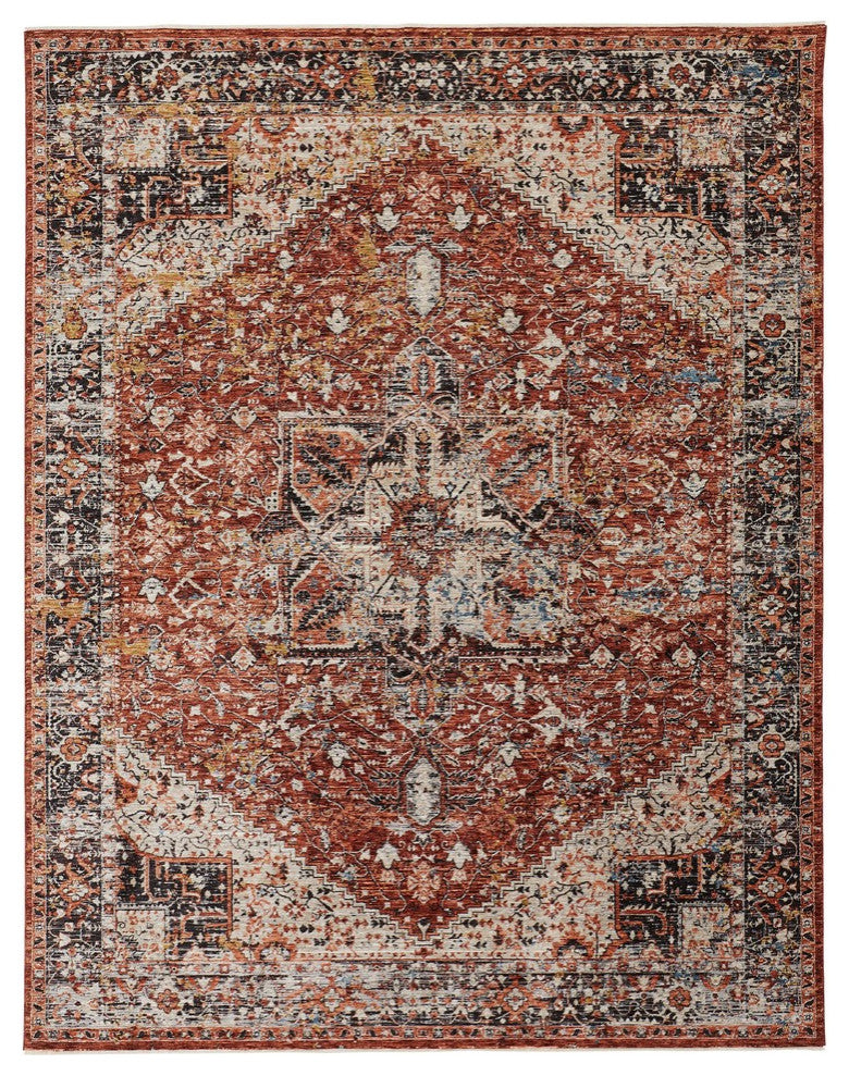 Weave & Wander Ennis Rust 7'10"x10' Rug