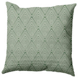 Lifeflor Diamond Decorative Throw Pillow, Muted Green, 16"x16"