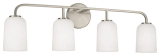 Capital Lighting 148841-542 Lawson 4 Light 33"W Vanity Light - Brushed Nickel