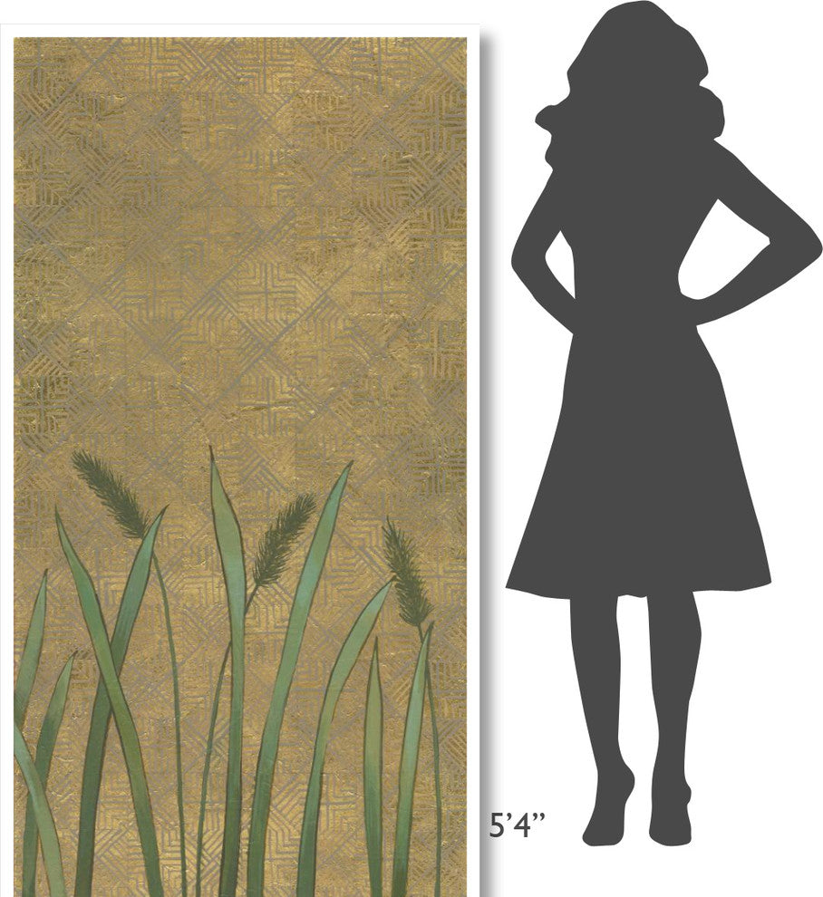 "Free as a Bird Pattern II" Digital Paper Print by Kathrine Lovell, 38"x74"