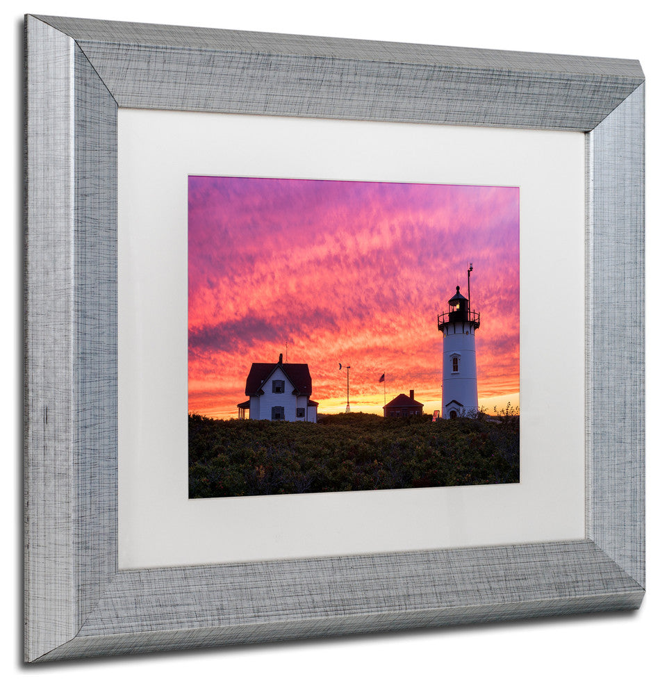 Michael Blanchette Photography 'Sky on Fire' Matted Framed Art, 14x11