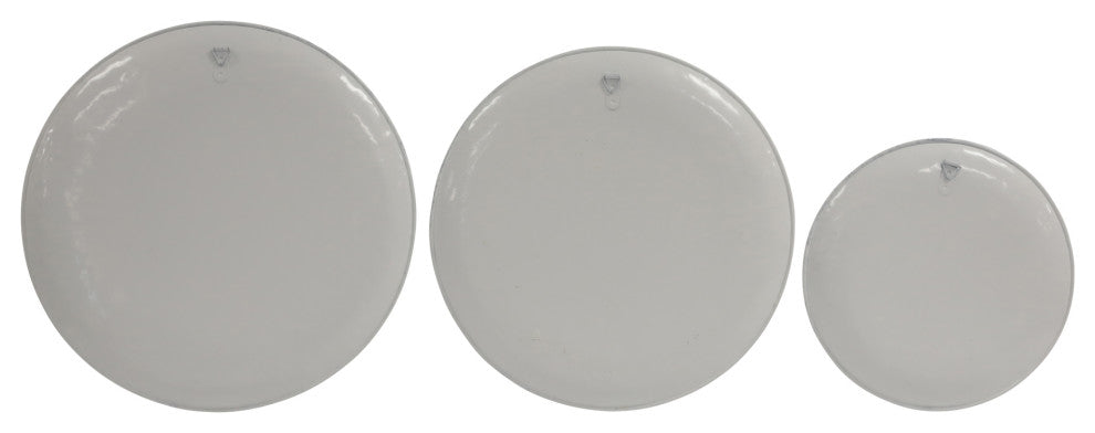Set of 3 Lifes a Breeze Metal Plates Wall Decor