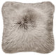Classic Sheepskin Double-Sided Pillow, Taupe, 18"x18"